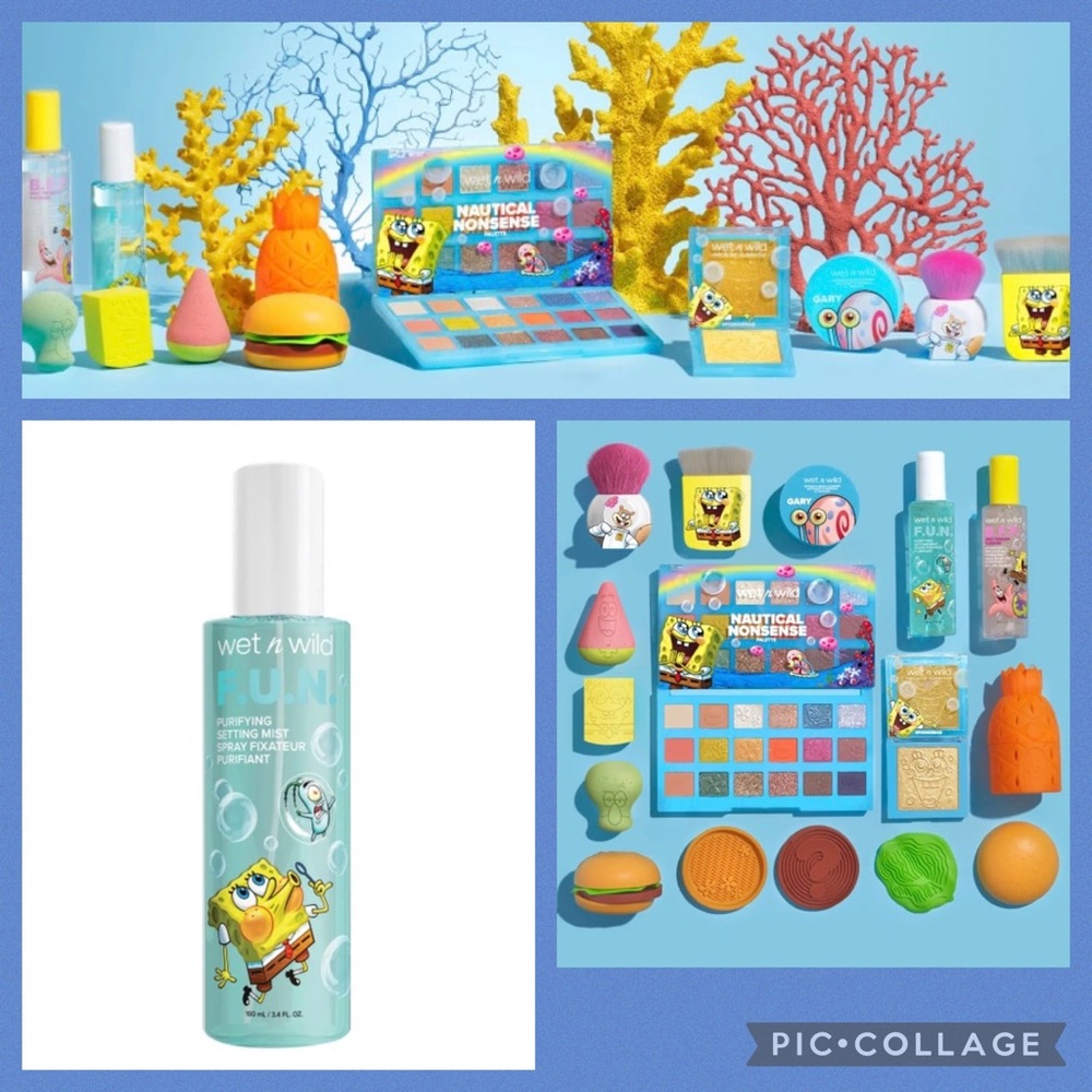 WnW Spongebob F.U.N. Purifying Setting Mist